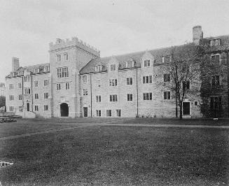 Trinity College (opened 1925), Hoskin Avenue, north side, between Queen's Park Cr
