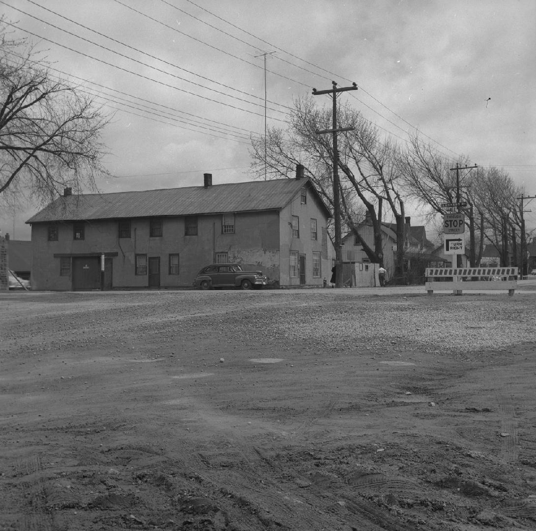 St. Clair Avenue E., northeast corner Kennedy Road., looking northeast