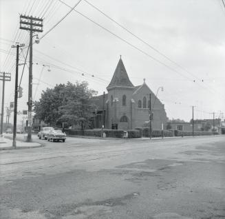 Church of the Good Shepherd (Anglican), Weston Road, southeast corner Eglinton Avenue W