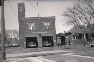 Fire Hall, York, Hollis St., north side, east of Weston Road., Toronto, Ontario
