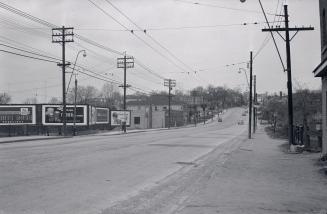 Weston Road., looking northwest from south of Humber Boulevard, Toronto, Ontario