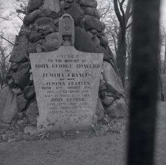 Howard, John George, And Jemima Frances Howard, tomb, High Park