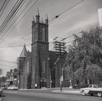 Bloor St. Presbyterian (United) Church (opened 1892), Bloor Street West, northwest corner Huron St