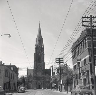 St. Mary's Roman Catholic Church, Bathurst St., west side, betwest Adelaide St. West & Portugal Sq