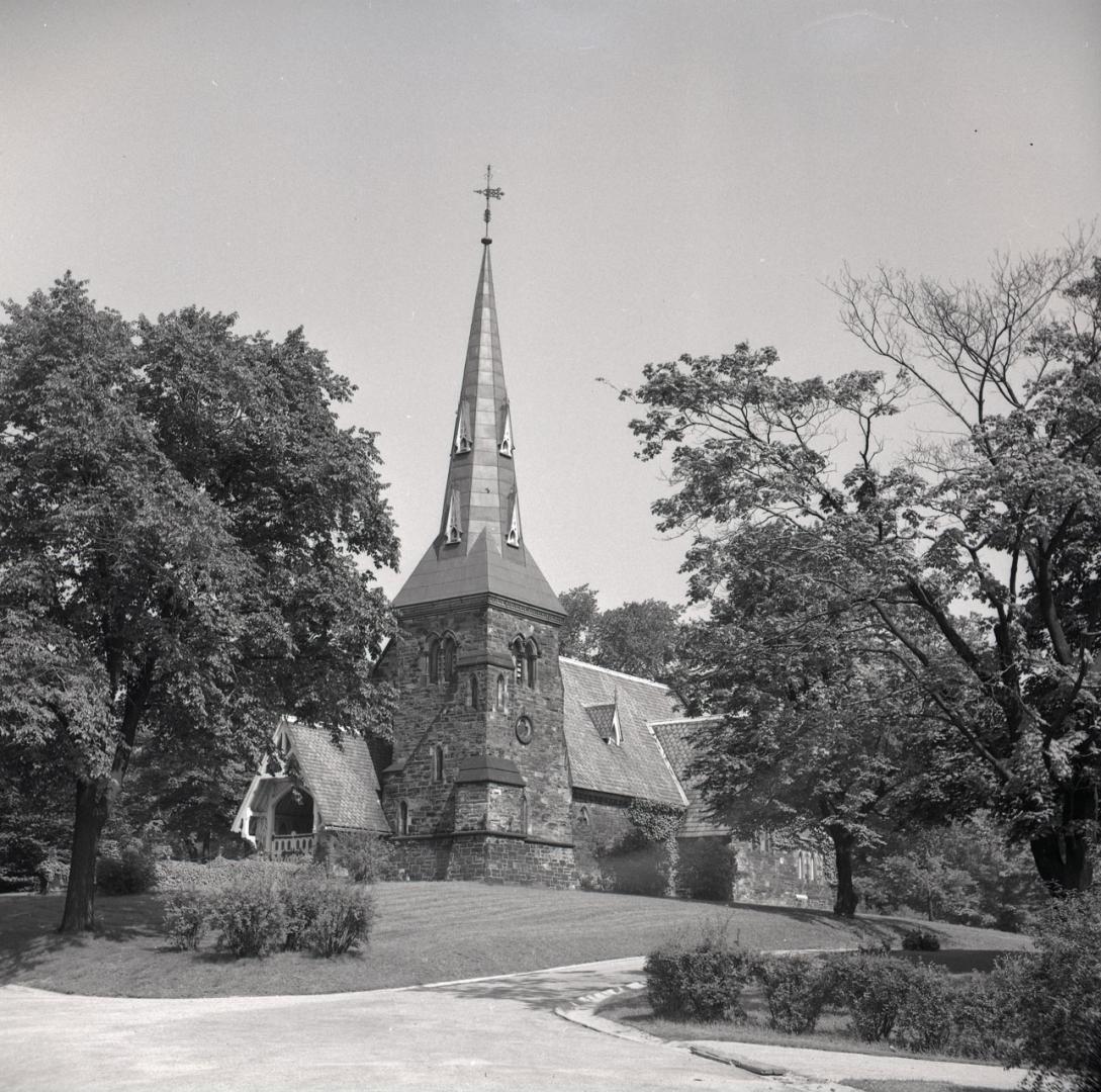 St. James Anglican Cemetery, Parliament St., east side, between Wellesley & Bloor Streets East, St. James-the-less chapel