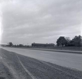 Highway 427, looking southwest to Bloor St