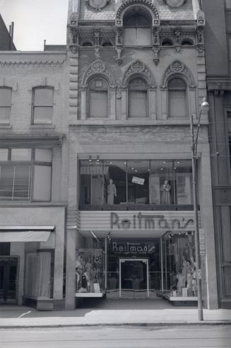 Alice Bilton William's fruits & fish shop, Yonge Street, west side, north of Queen Street West