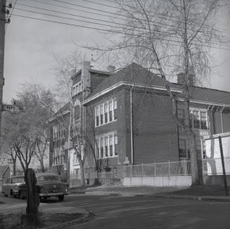 Pape Avenue Public School, Pape Avenue, west side, betwest Langley & Riverdale Aves