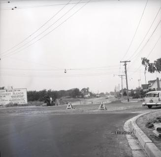 Bathurst St., looking north from Sheppard Avenue W
