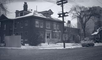 Reeve, Richard A., house, Bloor Street East, northeast corner Park Road., prior to demolition