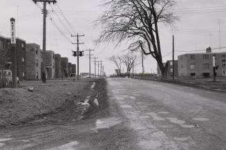 Keele St., looking north from Wandle Avenue