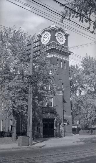 Fire Hall, Toronto, Queen Street East, northwest corner Herbert Avenue