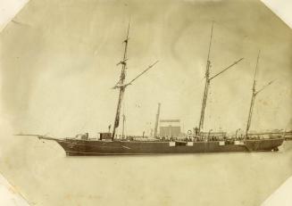 Image shows a gunboat.