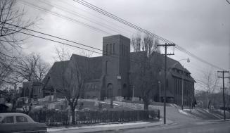 St. John The Baptist Anglican Church (opened 1893), Kingston Road., northwest corner Woodbine Avenue
