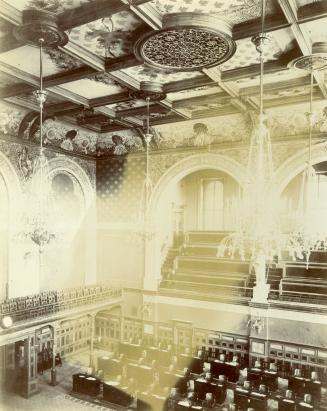 Parliament Buildings (1893), Interior, legislative chamber