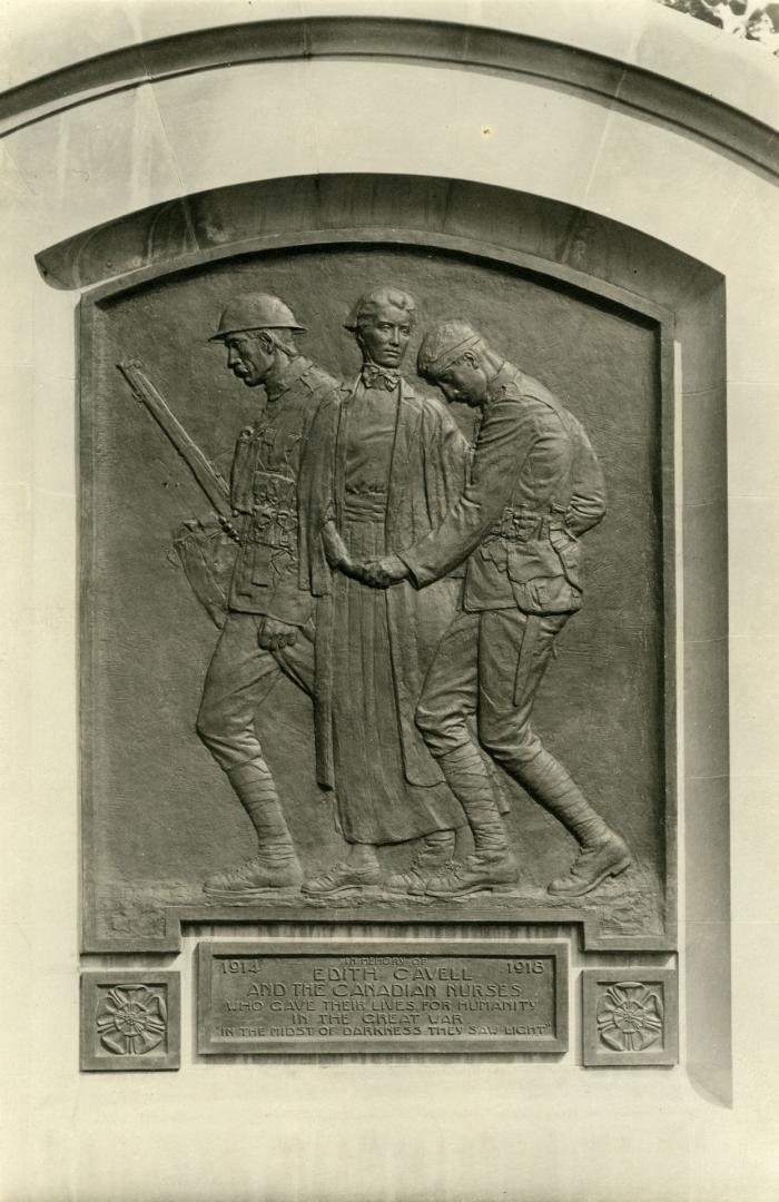 Cavell, Edith, memorial, Toronto General Hospital, College St