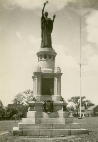 Northwest Rebellion Monument, Queen's Park, east side, in front of Parliament Buildings