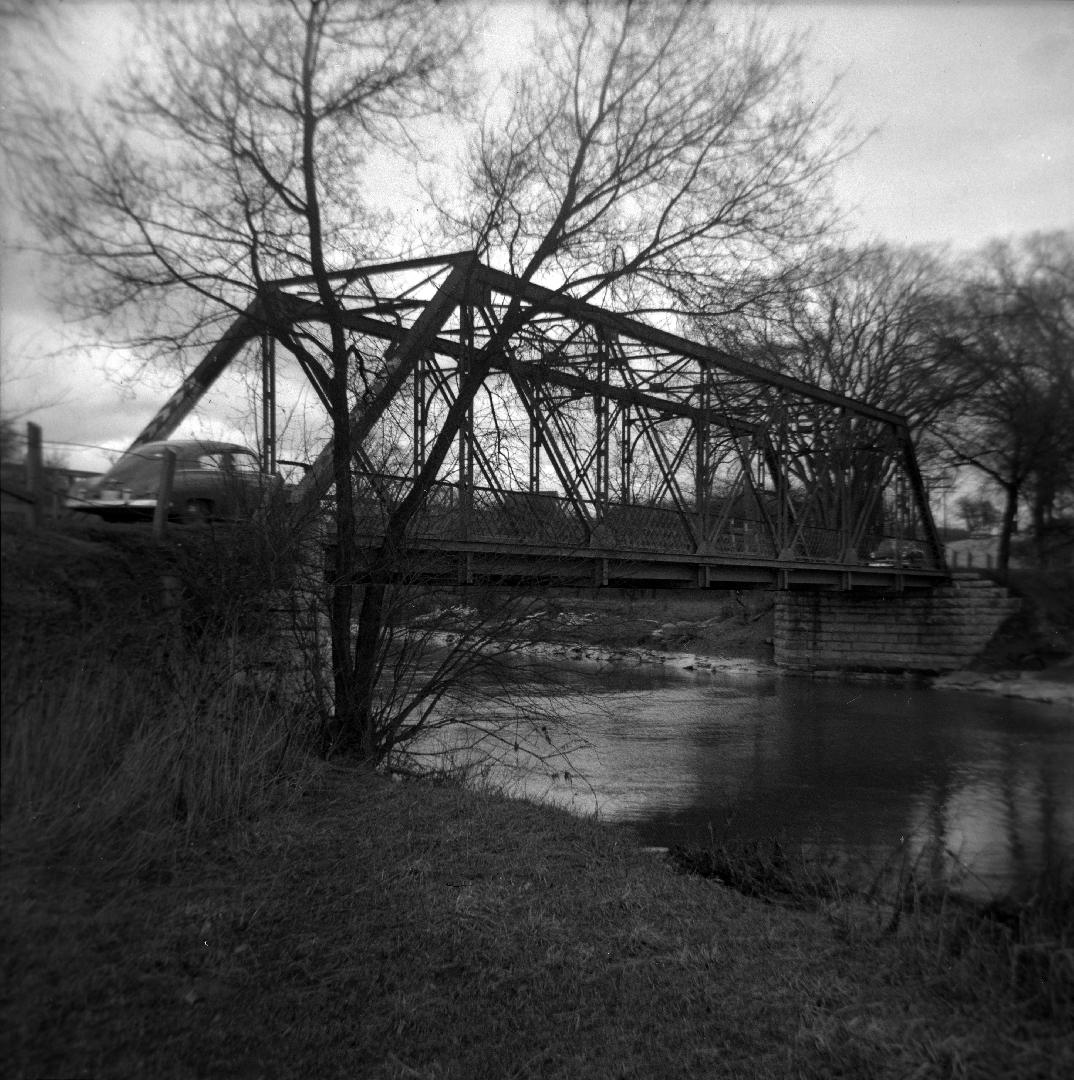 Albion Road (Old Albion Road), bridge over Humber River, looking southeast
