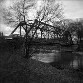 Albion Road (Old Albion Road), bridge over Humber River, looking southeast