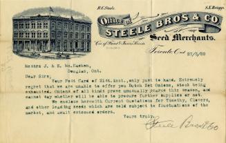 Office of Steele Bros. & Co., seed merchants