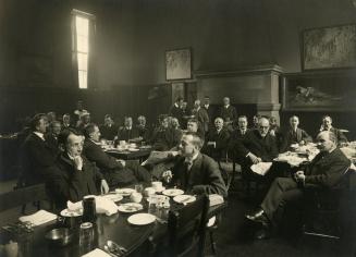 Arts & Letters Club, Court House premises (1910-20), Court House (1853-1900), Adelaide Street East, south side, between Toronto and Church Streets, INTERIOR
