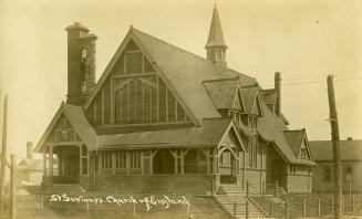 St. Saviour's Anglican Church, Kimberley Avenue, northeast corner Swanwick Avenue