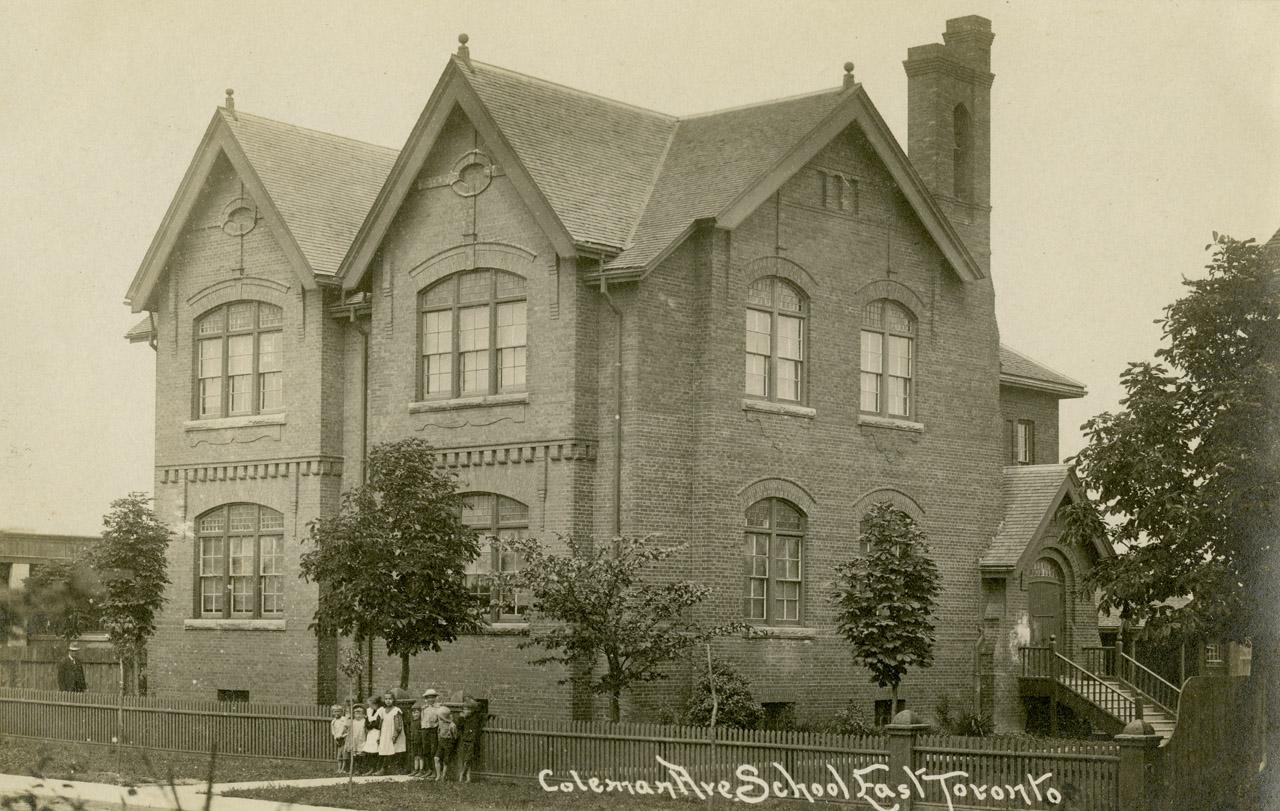 Coleman Avenue Public School, Coleman Avenue, north side, between Barrington Avenue & Dawes Road
