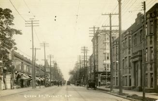 Queen St. West, looking e. from west of Dowling Avenue