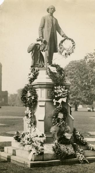 Macdonald, Sir John A., monument, Queen's Park, in front of Parliament Buildings