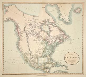A new map of North America, from the latest authorities