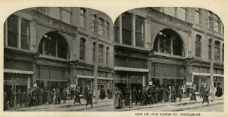 Eaton, T., Company, shop, Yonge Street, west side, between Queen & Albert Streets