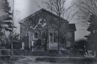 Eglinton Methodist Church, Yonge Street, southeast corner of Glengrove Avenue East. Image shows ...