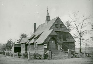 Morningside Presbyterian Church (1891-1916), Morningside Avenue, north east corner Kennedy Avenue, Toronto, Ontario