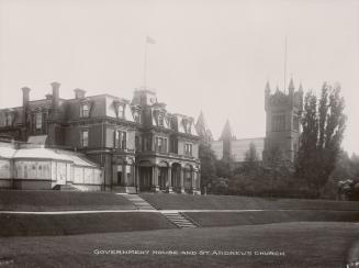 Government House (1868-1912), looking northeast