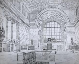 Union Station (opened 1927), Front Street West, south side, between Bay & York Streets, INTERIOR