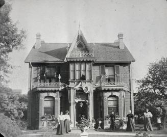 House, Logan Ave, east side, south of Queen Street East