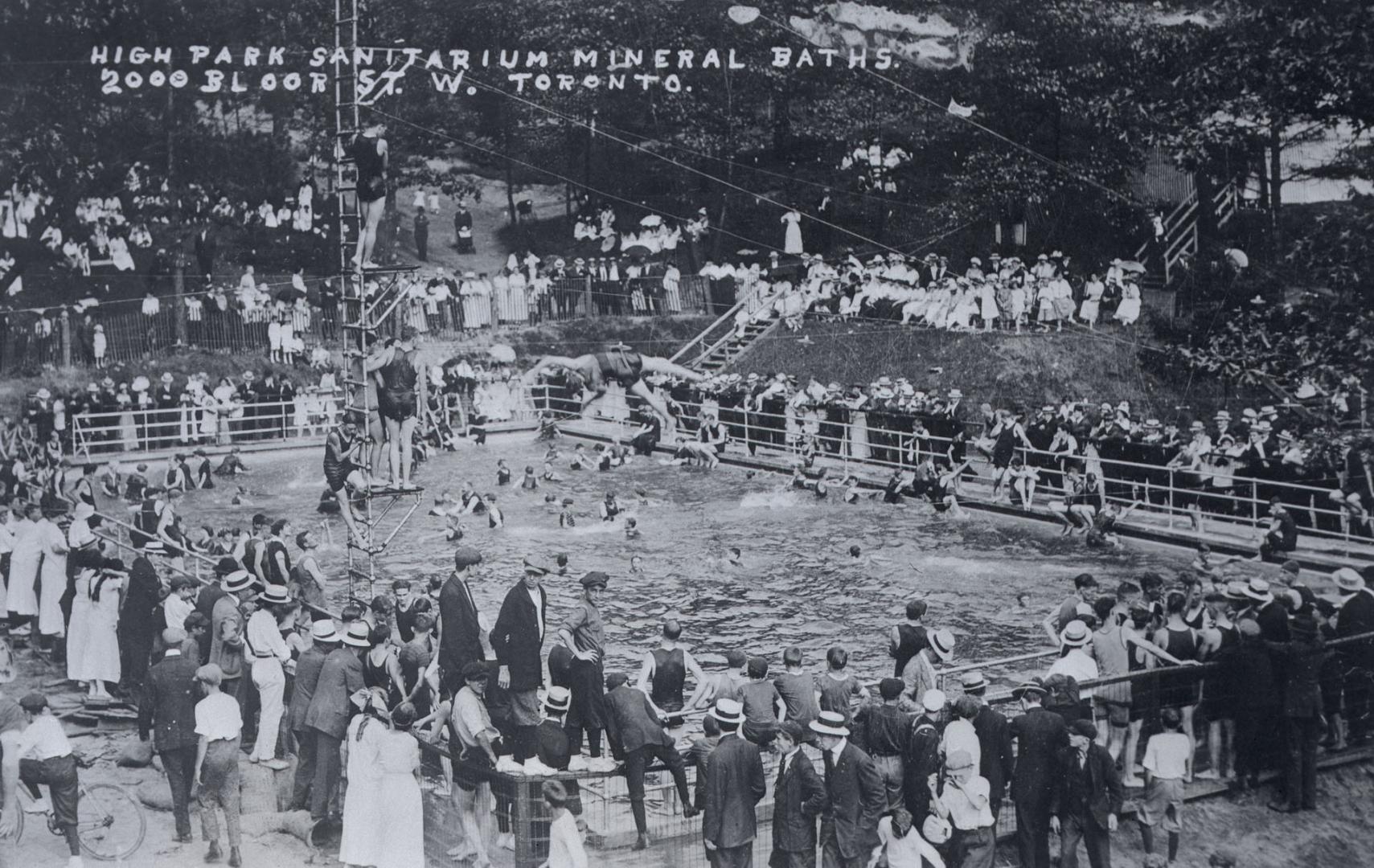 High Park Mineral Baths, Bloor Street West, north side, e