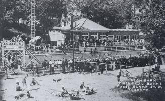 High Park Mineral Baths, Bloor Street West, north side, e
