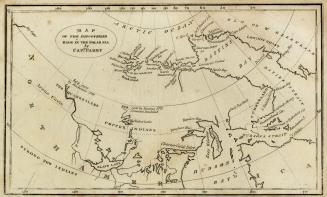 Map of the discoveries made in the polar sea by Capt