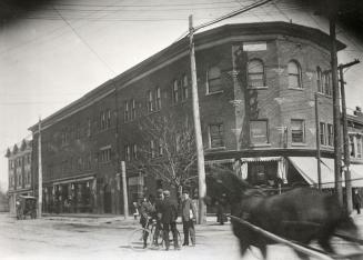 Playter's Society Hall, Danforth Avenue, southeast corner Broadview Avenue