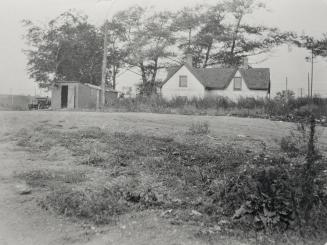 House, Garrison Road., west of Fort York, looking n