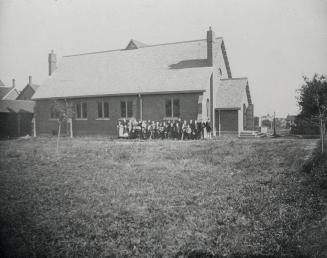 St. Clement's Anglican Church Eglinton (1892-1924), St. Clement's Ave., northwest corner of Dup…