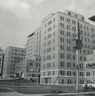 Hospital For Sick Children (opened 1951), University Avenue, east side, between Elm & Gerrard Streets