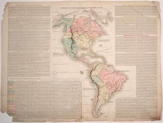 Amerique Historique, Physique et Politique en 1825