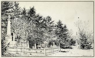 St. John's (the Denison Burying Ground), Weston, circa 1890, Toronto, Ontario