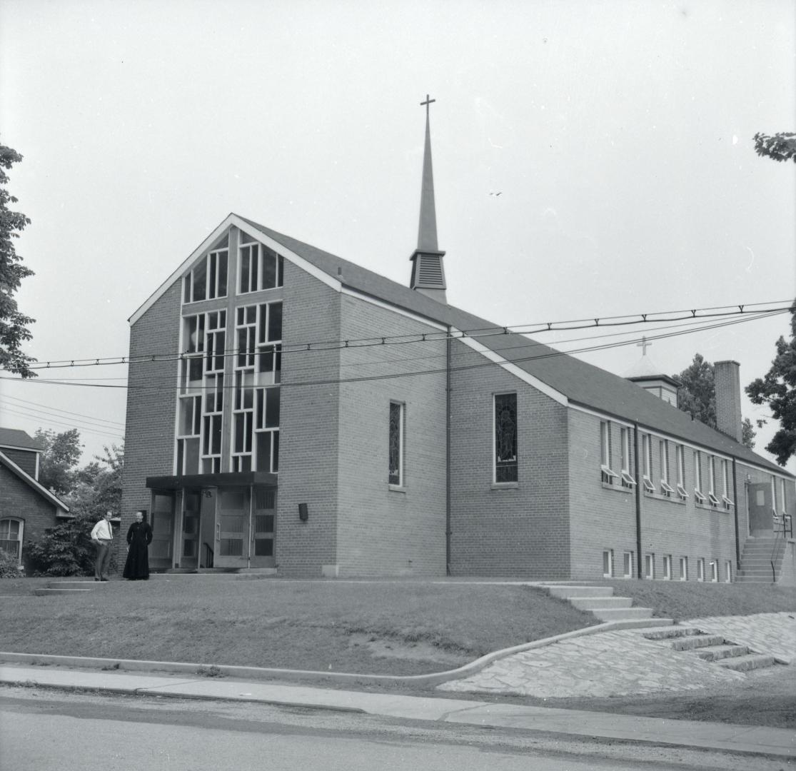 St. John The Evangelist Roman Catholic Church, George St. (Weston), north east side, south of Fern Avenue, Toronto, Ontario