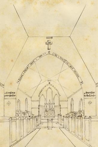 St. John's Anglican Church, Rectory Road., east side, south of Holley Avenue, INTERIOR, Toronto, Ontario