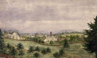 Weston, Ontario, 1869, looking southeast from St