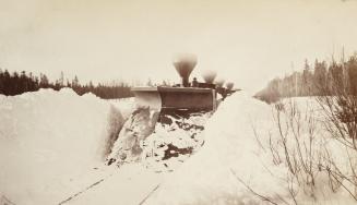 G.T.R. Snow plough. Saint Agapit, Québec