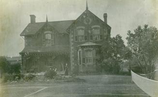 Historic photo from 1905 - Moatfield at its original location north side of York Mills west of Don Mills Road in Don Mills